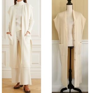 RODIER Wool Blend Longline Cardigan